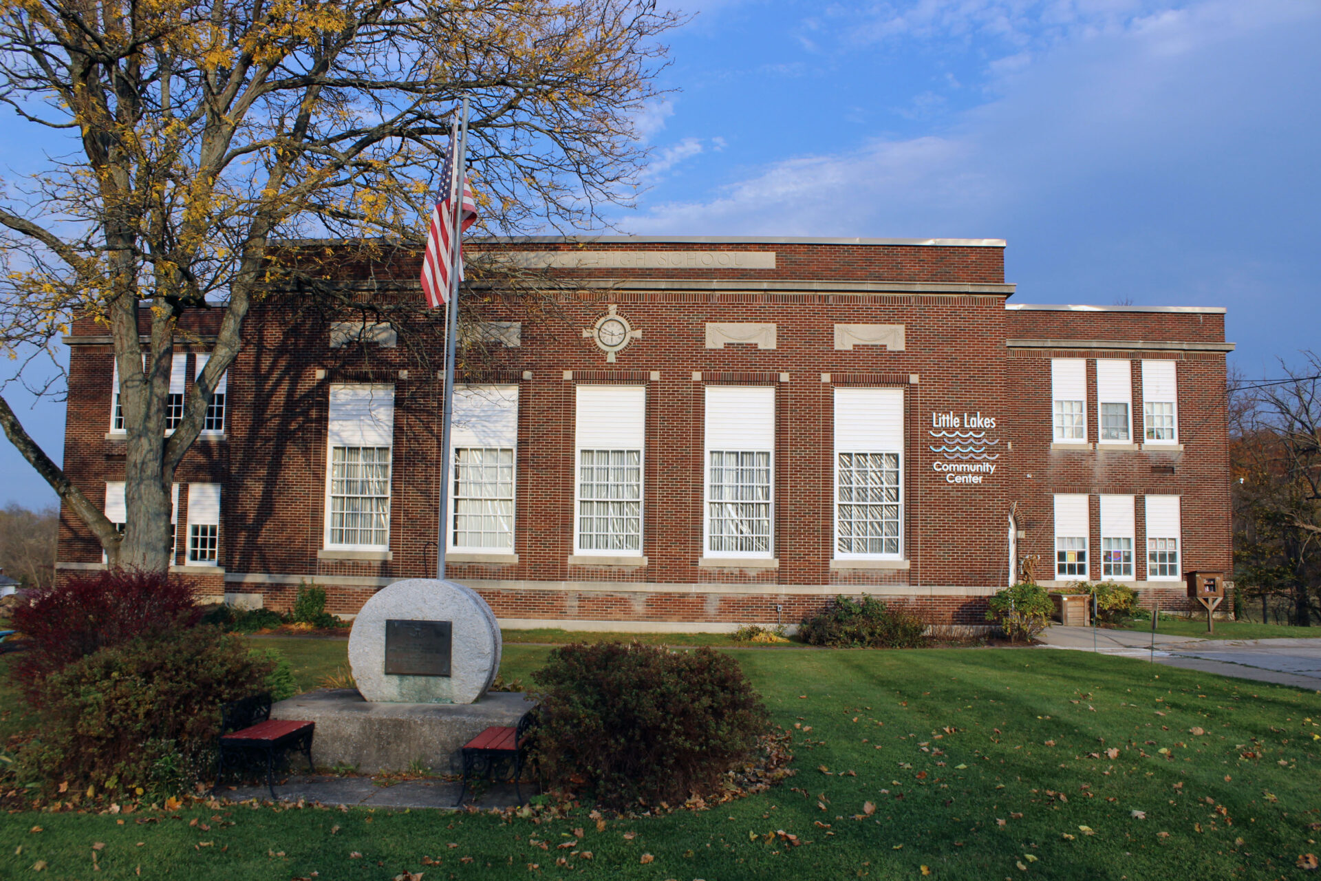 Building Front - Jerry Event at The Little Lakes Community Center