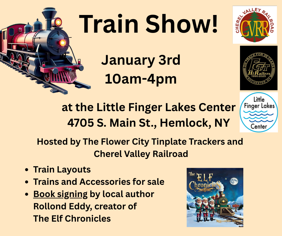 Train Show!(2) Event at The Little Lakes Community Center